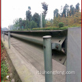 Posto tondo per guardrail galvanzied